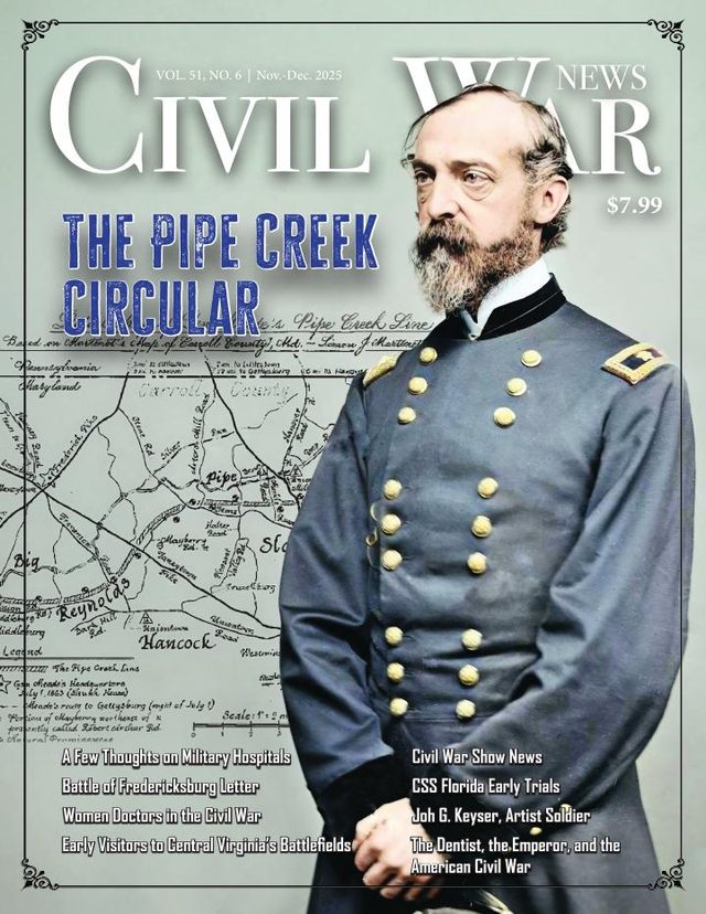 Civil War News November-December 2025 cover